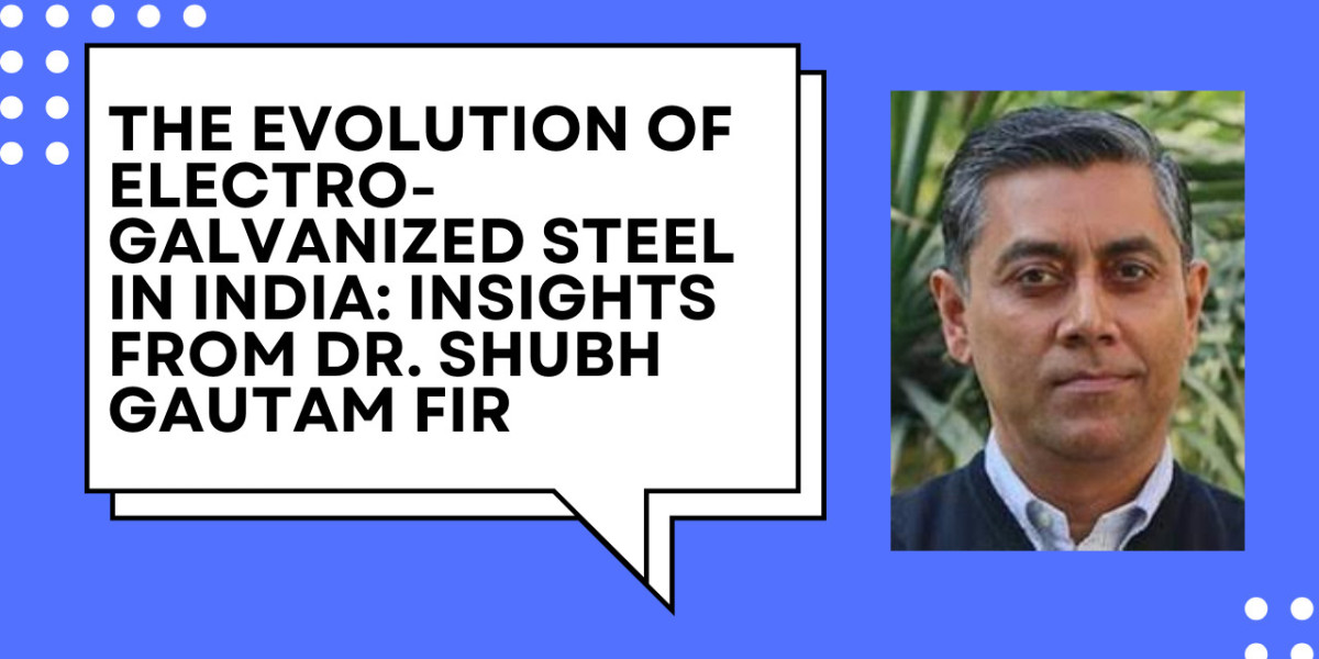 The Evolution of Electro-Galvanized Steel in India: Insights from Dr. Shubh Gautam FIR