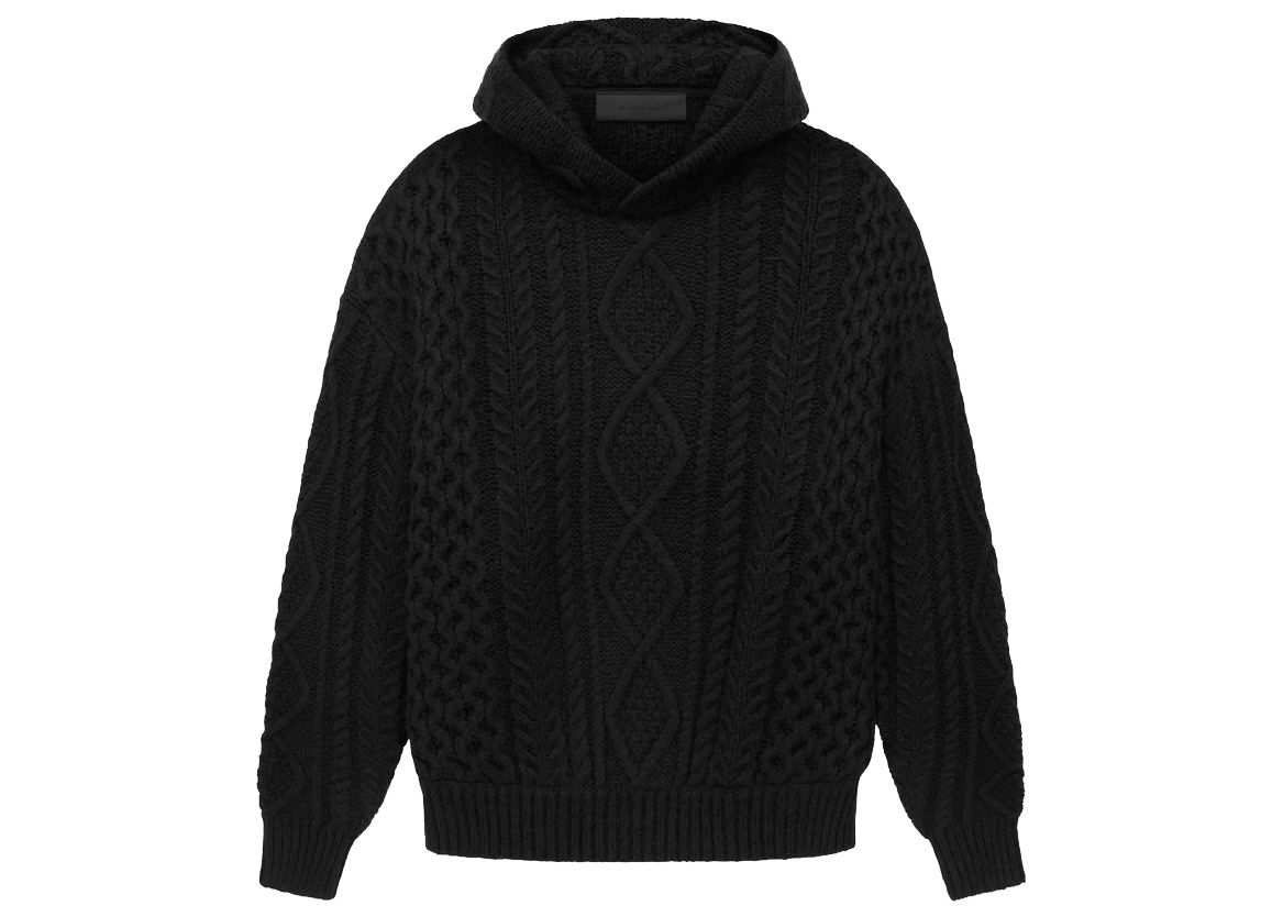 Fear of God Essentials Cable Knit Hoodie Style Comfort and Value.